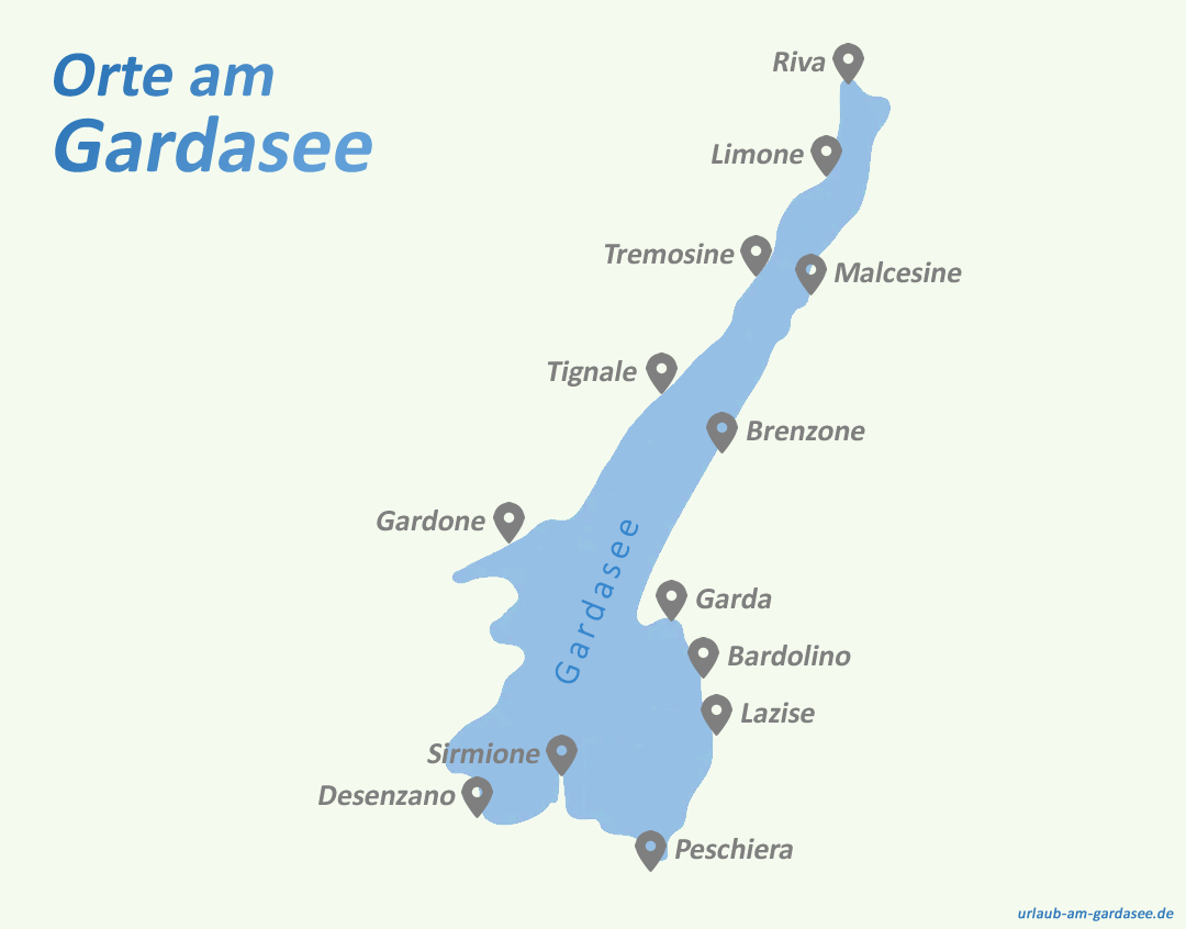 Orte am Gardasee