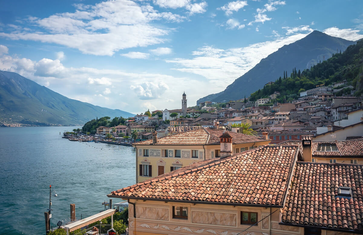 Limone sul Garda am Gardasee